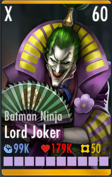 Batman Ninja Lord Joker Elite X