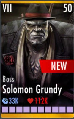 Boss Solomon Grundy (Elite VII)
