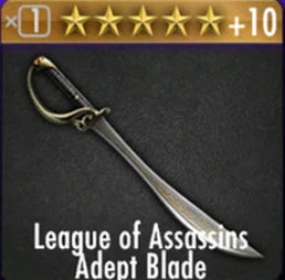 League Of Assassins Adept Blade Maxed Out