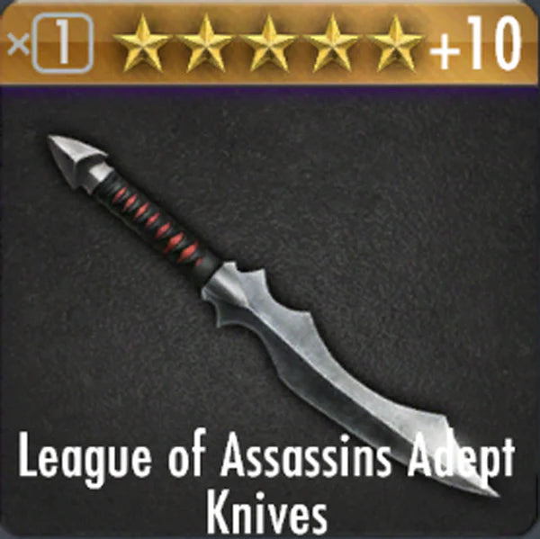 League Of Assassins Adept Knives Maxed Out