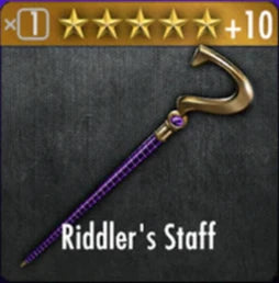 Riddler's Staff Maxed Out