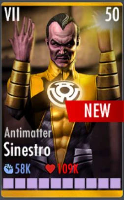 Anitmatter Sinestro (Elite VII)