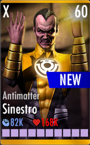 Antimatter Sinestro Elite X