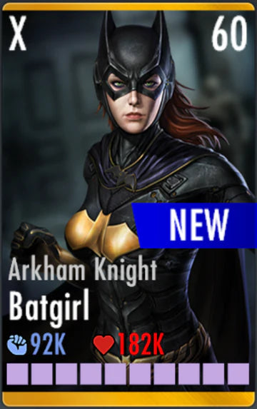 Arkham Knight Batgirl Elite X