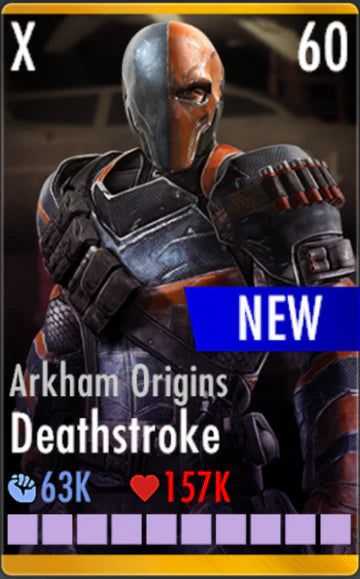 Arkham Origins Deathstroke Elite X