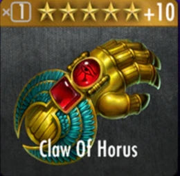 Claw Of Horus Maxed Out