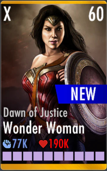 Dawn Of Justice Wonder Woman Elite X
