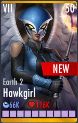 Earth 2 Hawkgirl (Elite VII)