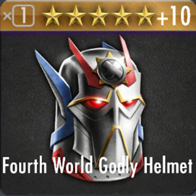 Fourth World Godly Helmet Maxed Out