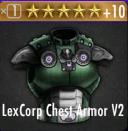 LexCorp Chest Armor V2 Maxed Out