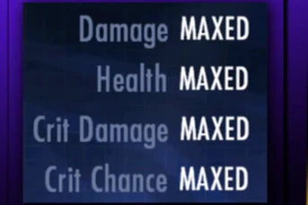 Character Augment Maxed Out