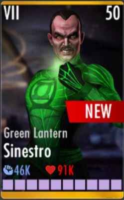 Green Lantern Sinestro (Elite VII)